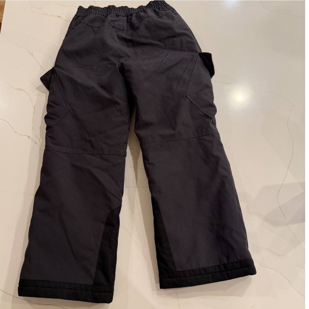 Gerry Snow Pants Boys Size 10-12 Black Insulated Waterproof Ski Snowboard - Picture 5 of 5